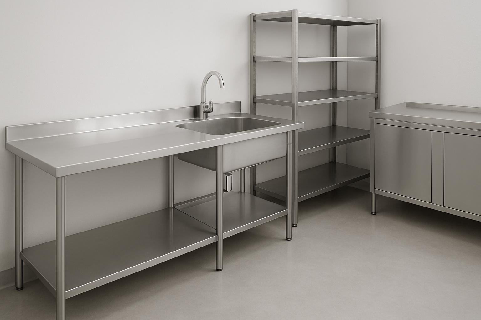 Нержавейка, которая не подведет: как подобрать столы, мойки и стеллажи на годы вперед