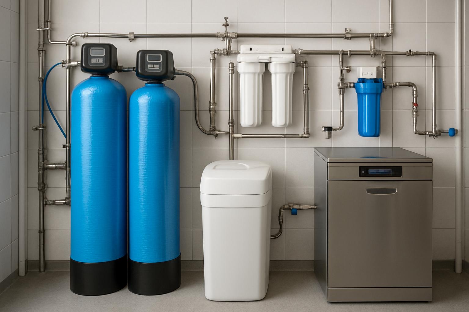 Водоподготовка для общепита: фильтры, умягчители и защита техники от накипи. Монтаж, обслуживание и контроль