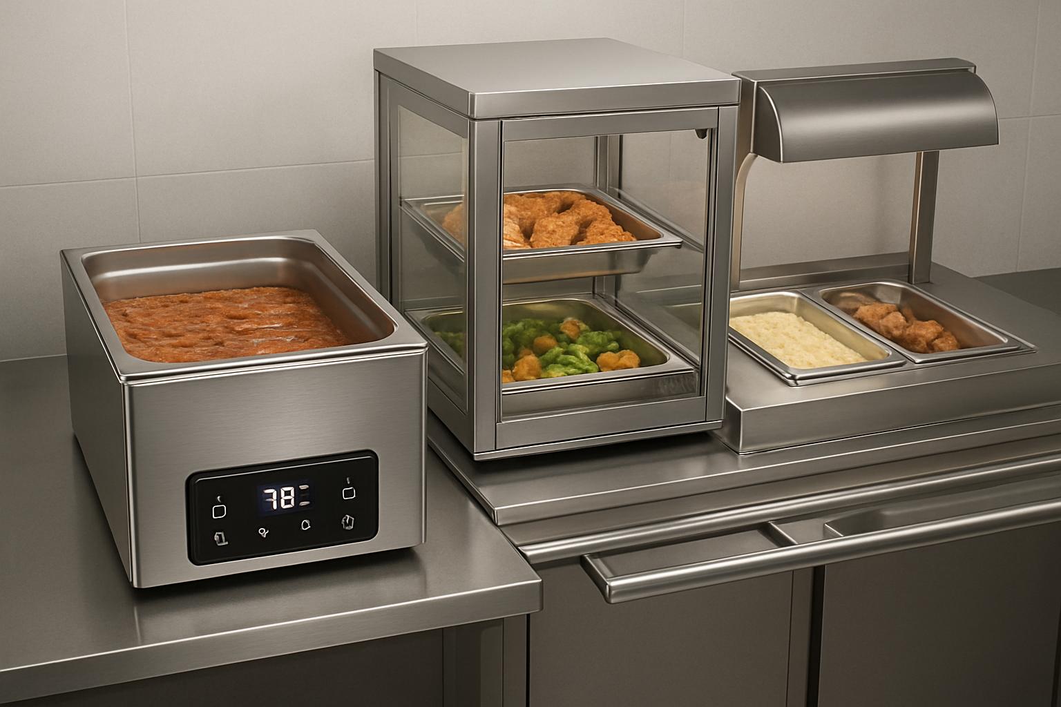 мармиты, тепловые витрины и линии раздачи: как держать температуру и не пересушивать блюда. Температурные рекомендации: таблица для повседневного использования