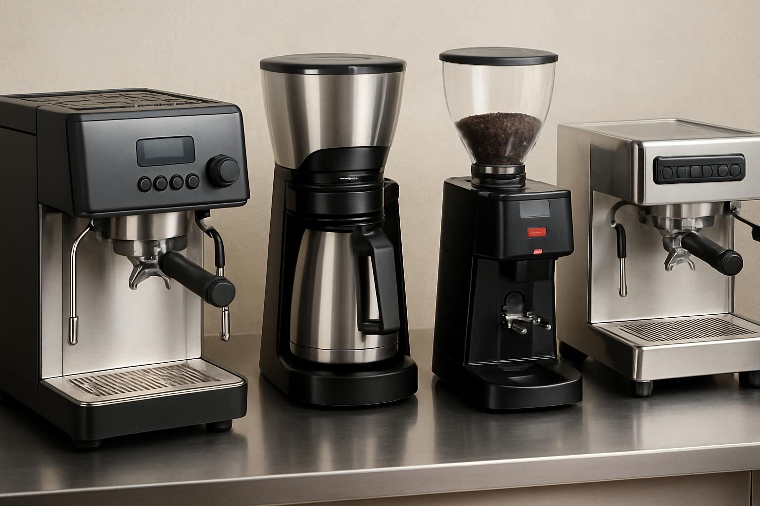 Как выбрать кофемашину и кофемолку для столовой или буфета: разумные вложения без потери качества