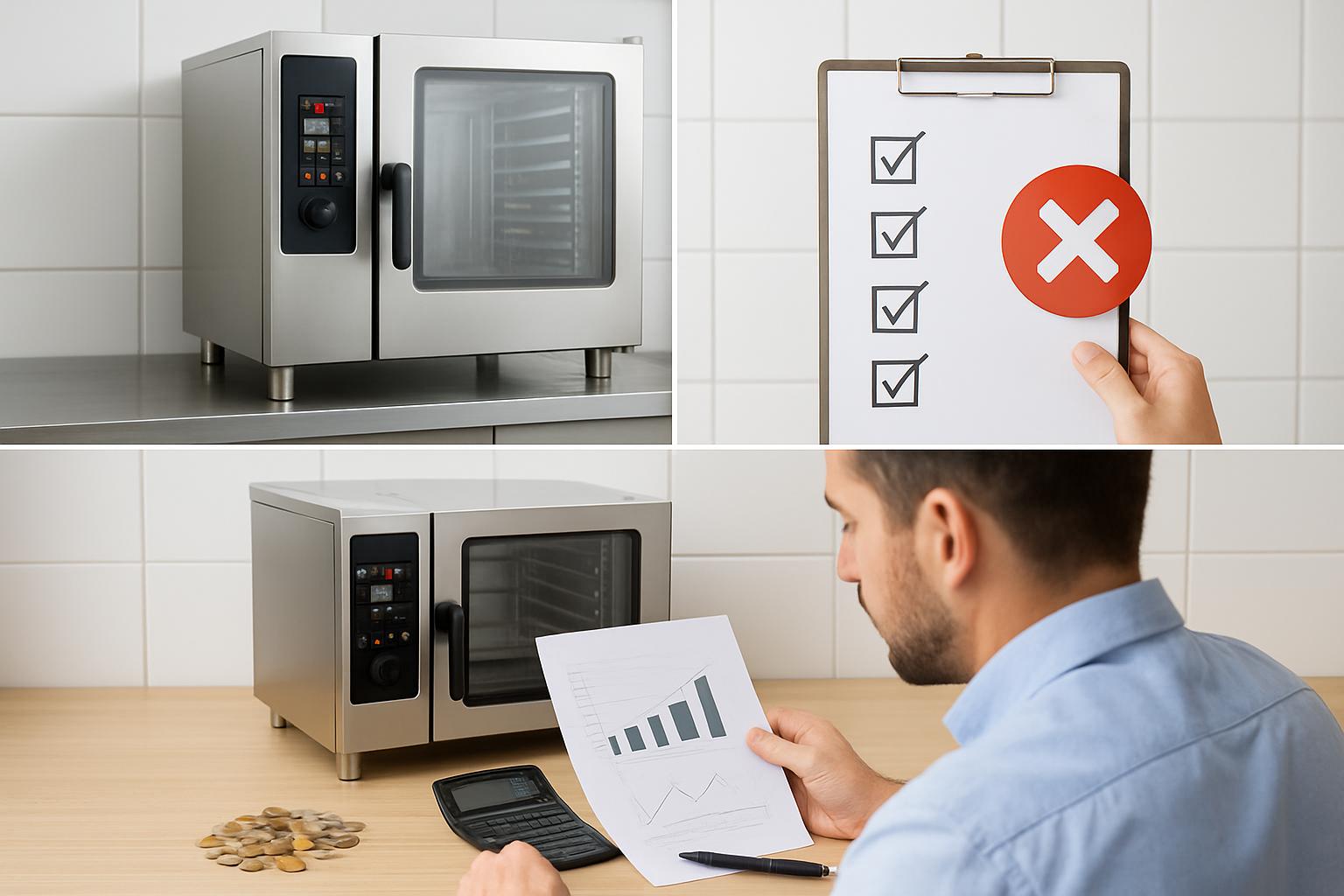 Пароконвектомат для столовой: как не ошибиться при выборе и правильно посчитать окупаемость