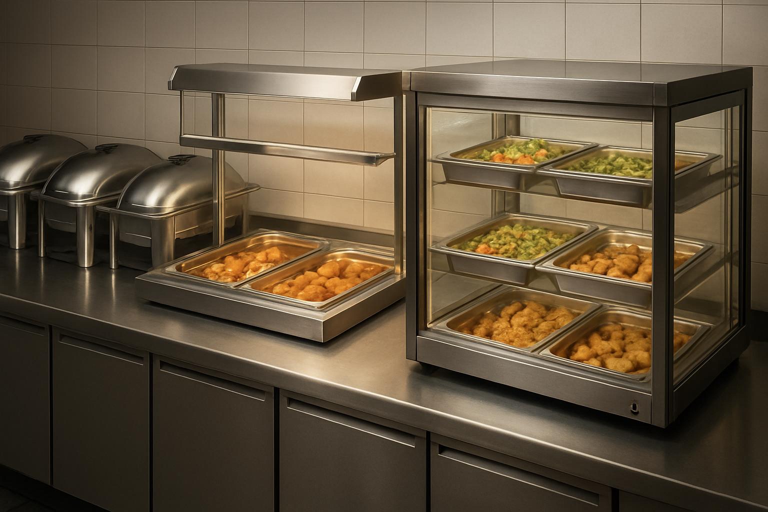 Мармиты, тепловые витрины и линии раздачи: практические решения, чтобы блюда были тёплыми и не пересыхали