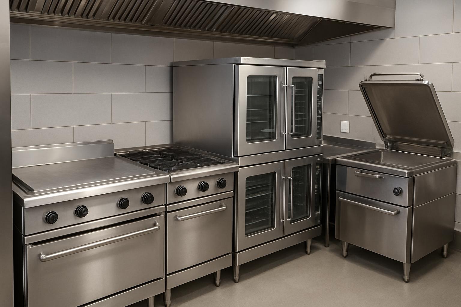 Плиты, жарочные шкафы и сковороды опрокидывающиеся: что нужно для горячего цеха столовой. Энергоэффективность и стоимость владения