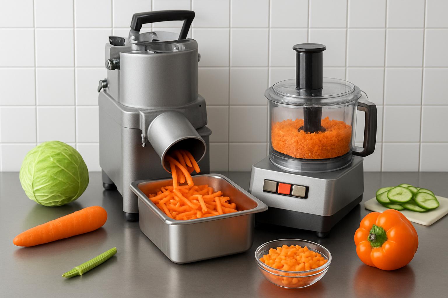 Овощерезки и куттеры: как ускорить заготовку и уменьшить списания. Контроль качества: как избежать потерь на упаковке и хранении