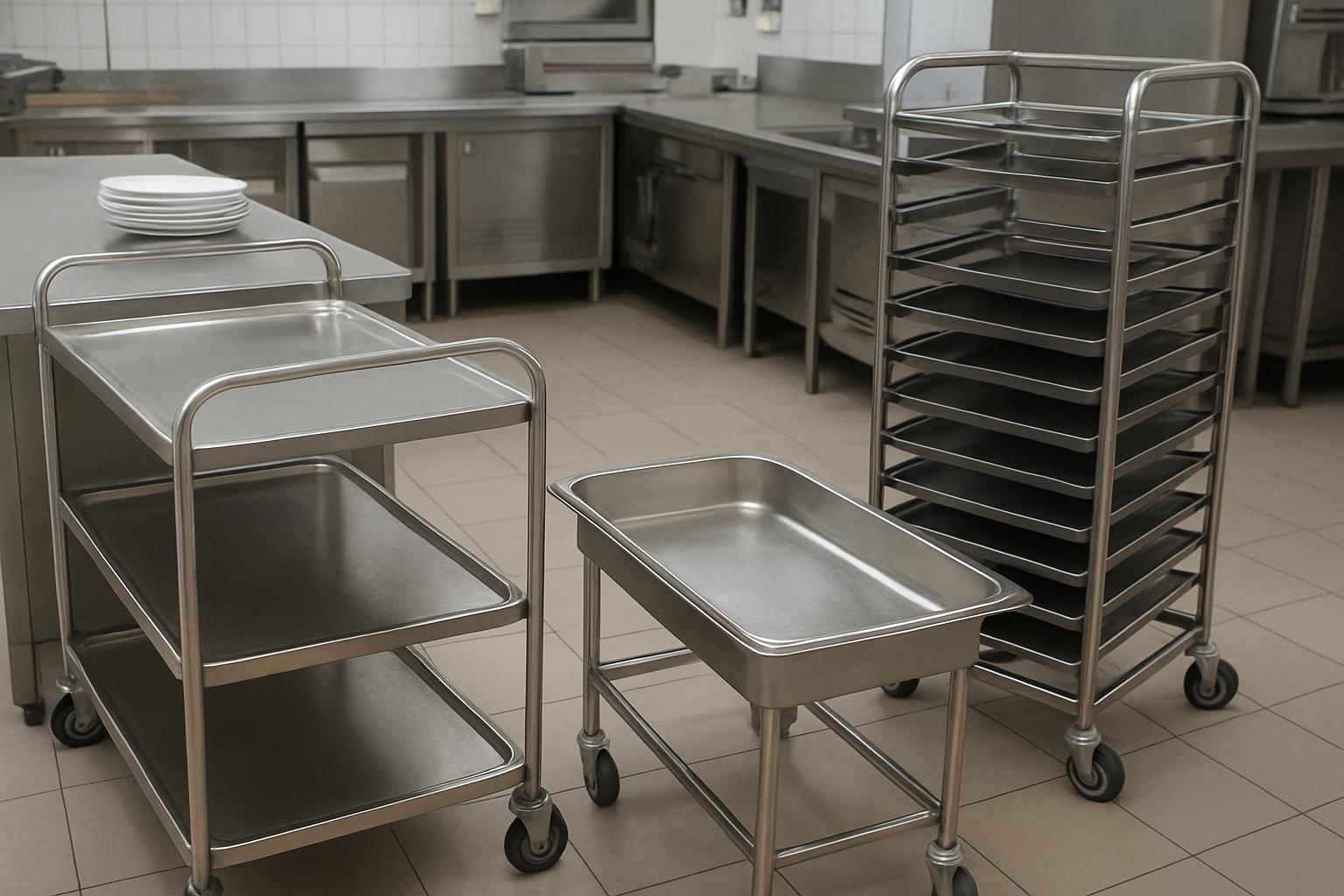 Тележки, подносы, кассетные системы: как ускорить раздачу и уборку зала. Как выбирать оборудование: критерии, которые действительно работают