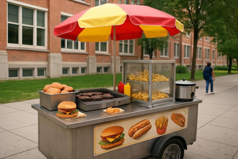 Как сделать стритфуд у учебных заведений востребованным: меню, цена и скорость выдачи