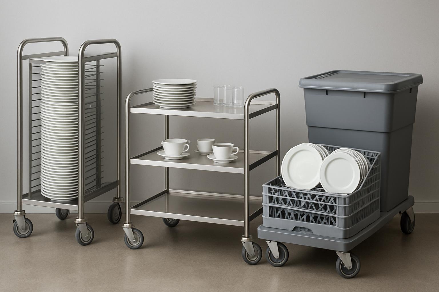 Тележки, подносы, кассетные системы: как ускорить раздачу и уборку зала. Чек-лист перед запуском новой системы