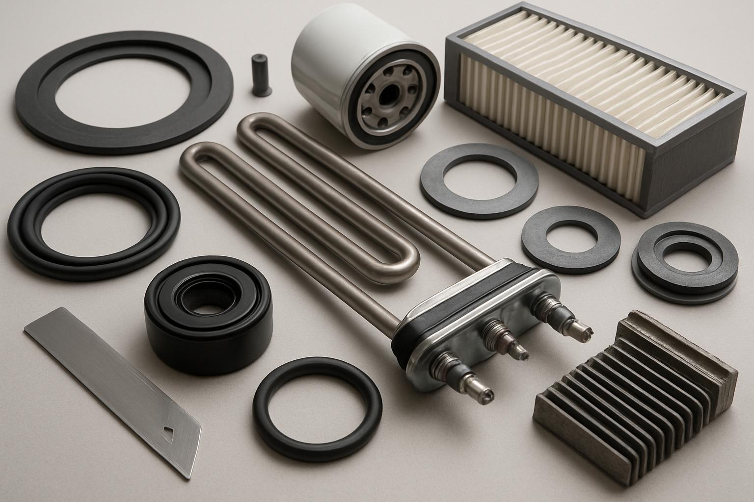 Запчасти и расходники: что важно предусмотреть при закупке (уплотнители, фильтры, ножи, ТЭНы). ТЭНы: надежный нагрев требует точности