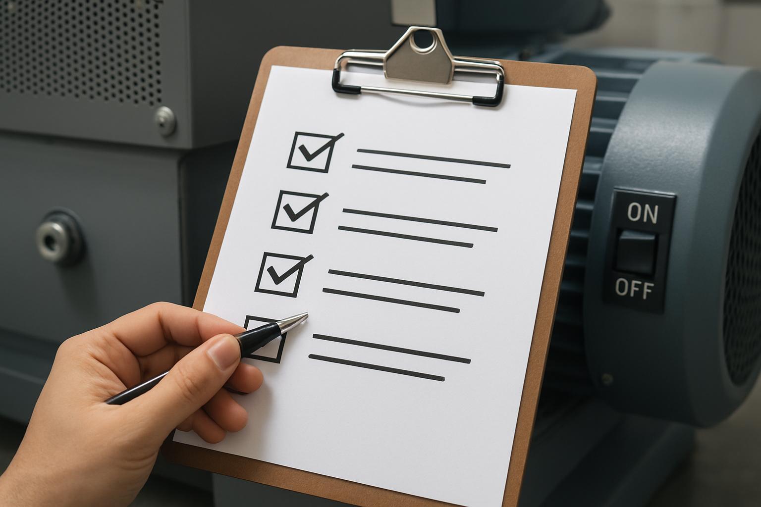 Как принимать оборудование без сюрпризов: подробный план действий при доставке, монтаже и первом запуске