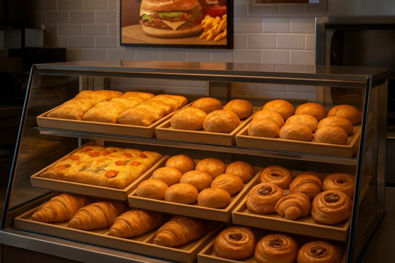 Аромат и витрина, которые невозможно пройти мимо: как мини-пекарня у фастфуда превратит улицу в очередь