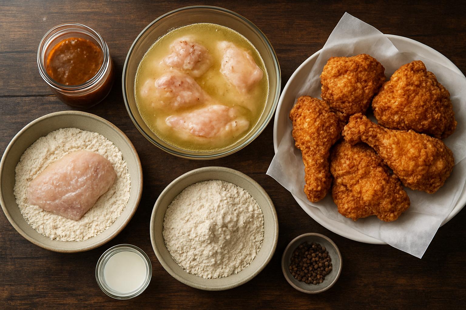 Курица во фритюре «как в сетях»: маринады, панировки, температура и тайминги  . Маринады и рассолы: зачем они нужны и какие выбрать