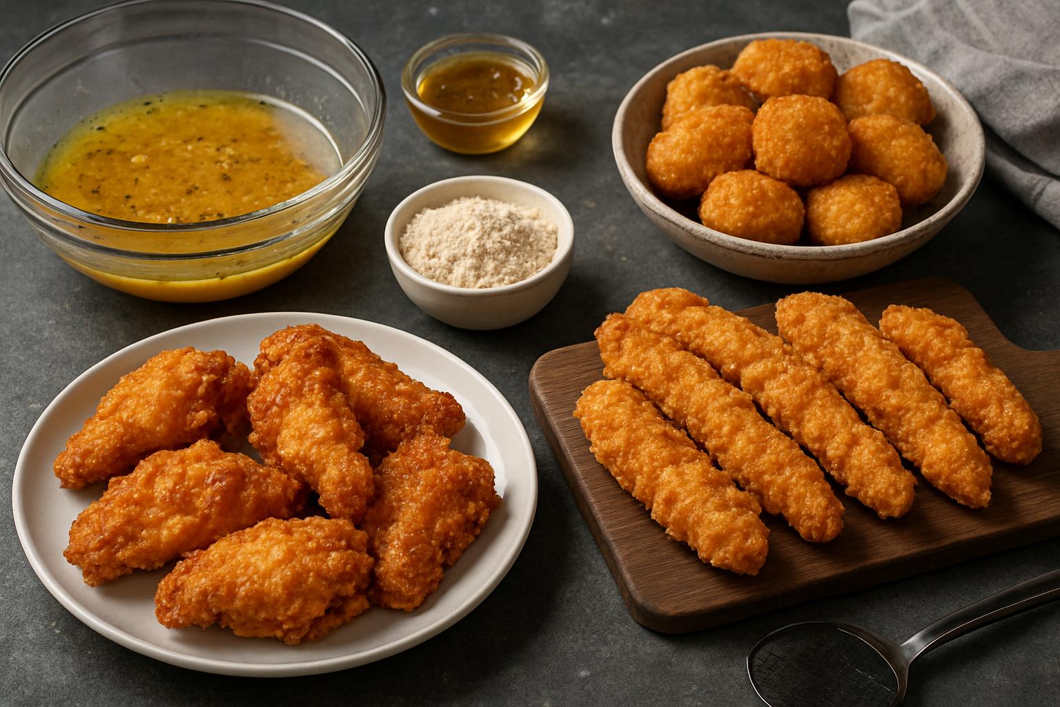 Куски курицы: чем отличаются крылья, стрипсы и наггетсы