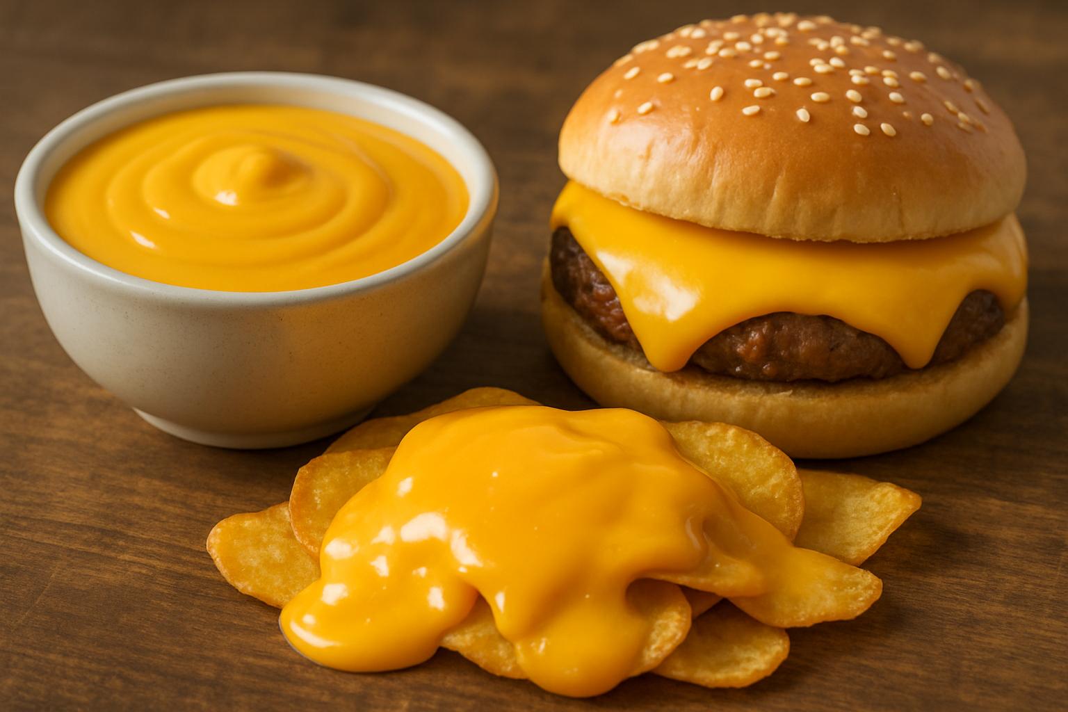 Сырные решения: чеддер-соус, плавление слайсов, «сырная шапка» без расслоения  . Почему контроль плавления важен