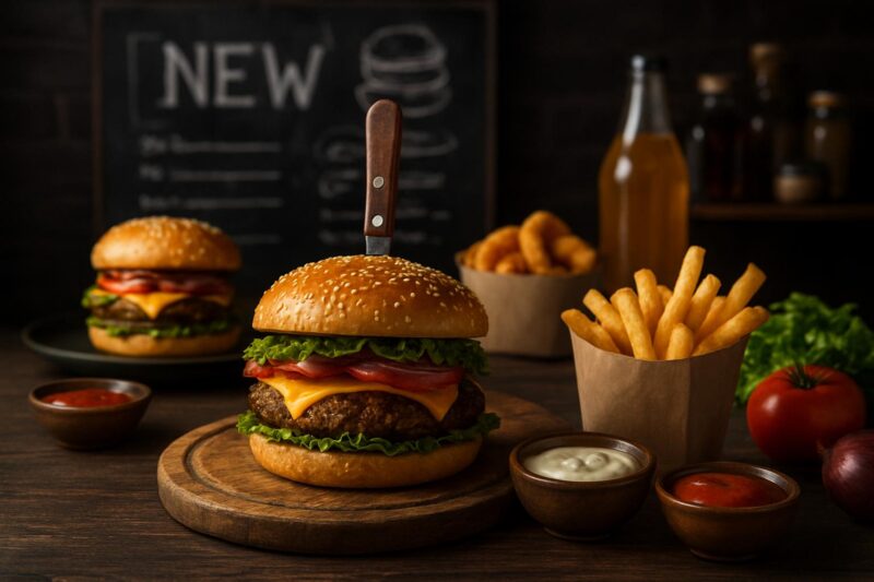 Бургерная «нового типа»: 10 небанальных УТП (соусы, локальные продукты, кастомизация, комбо)