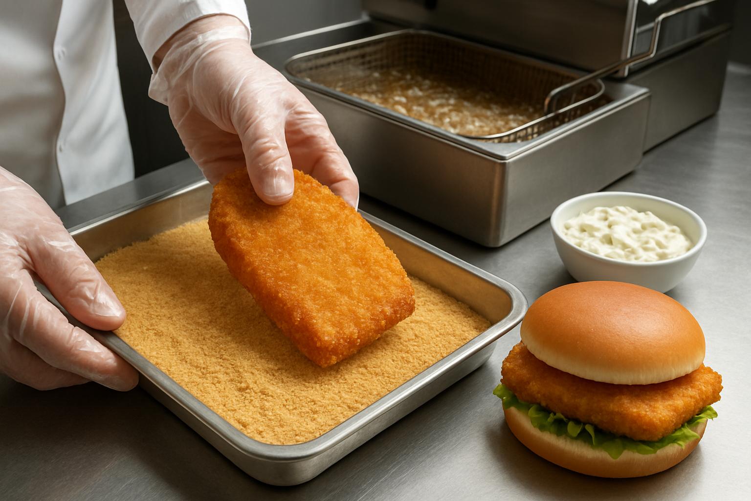 Рыба для фастфуда: панировка, фритюр, тартар, сборка фиш-сэндвича  . Безопасность и гигиена: основные требования