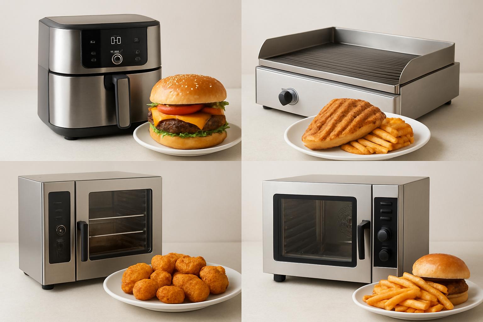 Фастфуд без жарки во фритюре: концепты на печи/гриле/пароконвектомате и их преимущества  . Концепты блюд по оборудованию: что и как готовить