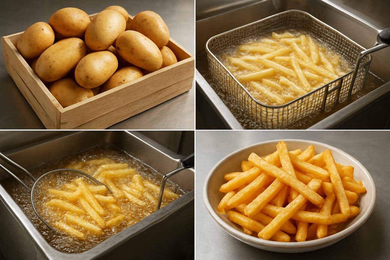 Идеальная картошка фри: путь от клубня до хрустящей порции