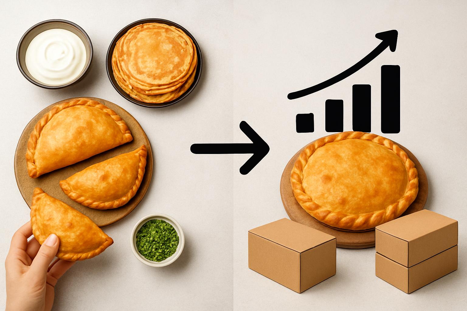 Локальный продукт как идея: точка на региональной кухне (пироги, чебуреки, блины) в современном стиле  . Развитие и масштабирование: как расти без потери качества