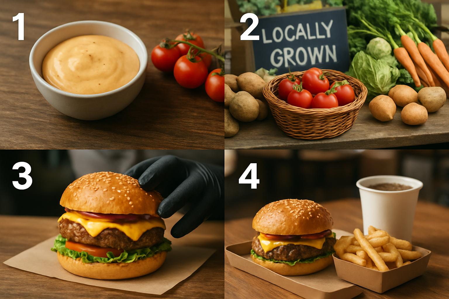 Бургерная «нового типа»: 10 небанальных УТП (соусы, локальные продукты, кастомизация, комбо)  . Как внедрять УТП без хаоса: поэтапный план