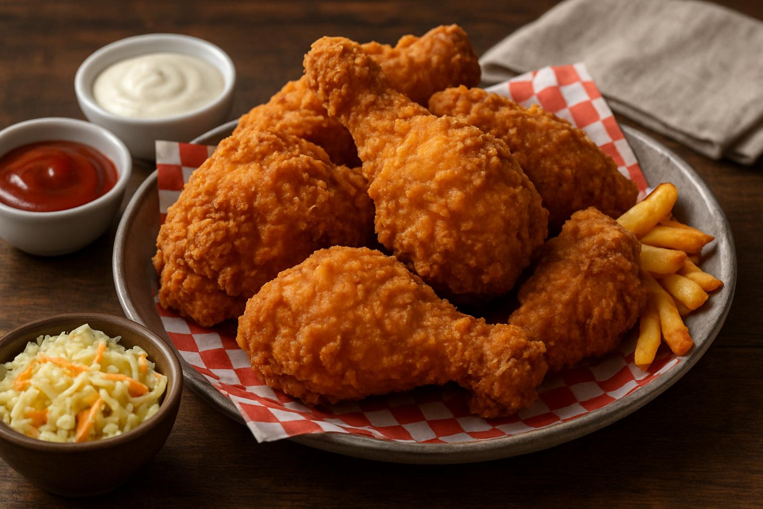 Курица во фритюре «как в сетях»: маринады, панировки, температура и тайминги  . Подача, соусы и дополнения