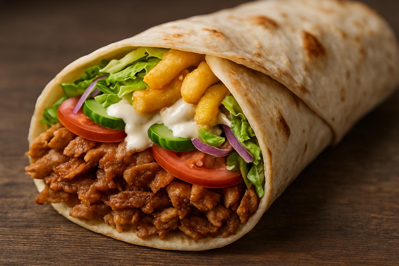 Шаурма/гирос в формате потока: мясо, соусы, сборка, чтобы не раскисало  . Овощи и добавки — как сохранить свежесть и хруст