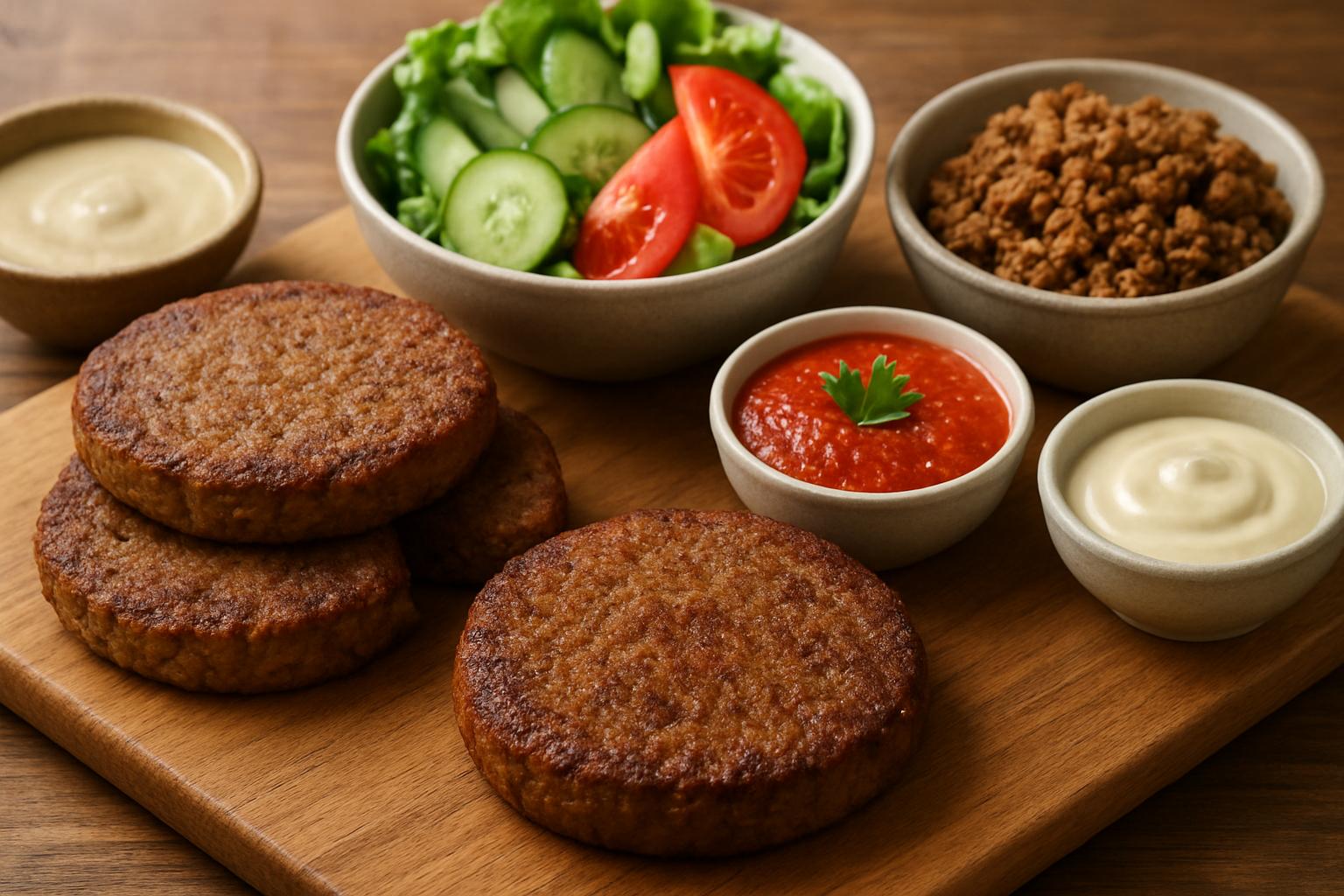 Вегетарианские и веган-позиции: котлеты, соусы без молочки, текстуры «как мясо»  . Практические советы для ресторанов и кулинарных проектов