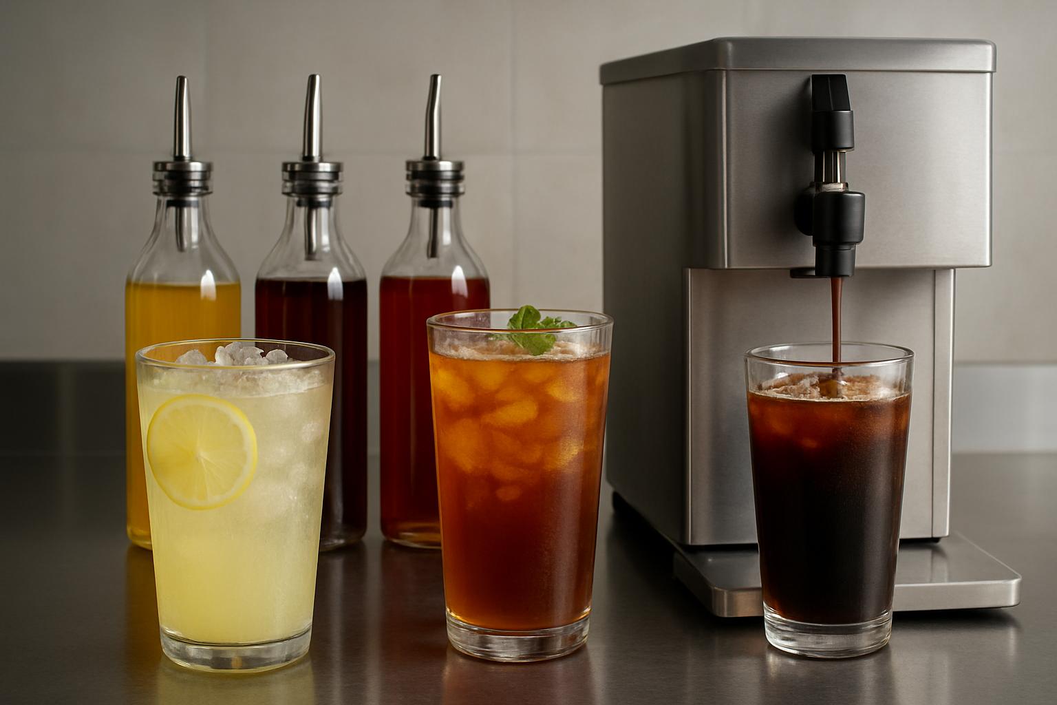 Напитки и сиропы: лимонады, айс-ти, cold brew — как сделать вкус стабильно и выгодно  . Оборудование и его роль в стабильности