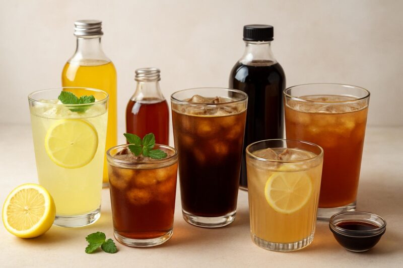 Напитки и сиропы: как сделать лимонады, айс-ти и cold brew вкусными, стабильными и прибыльными