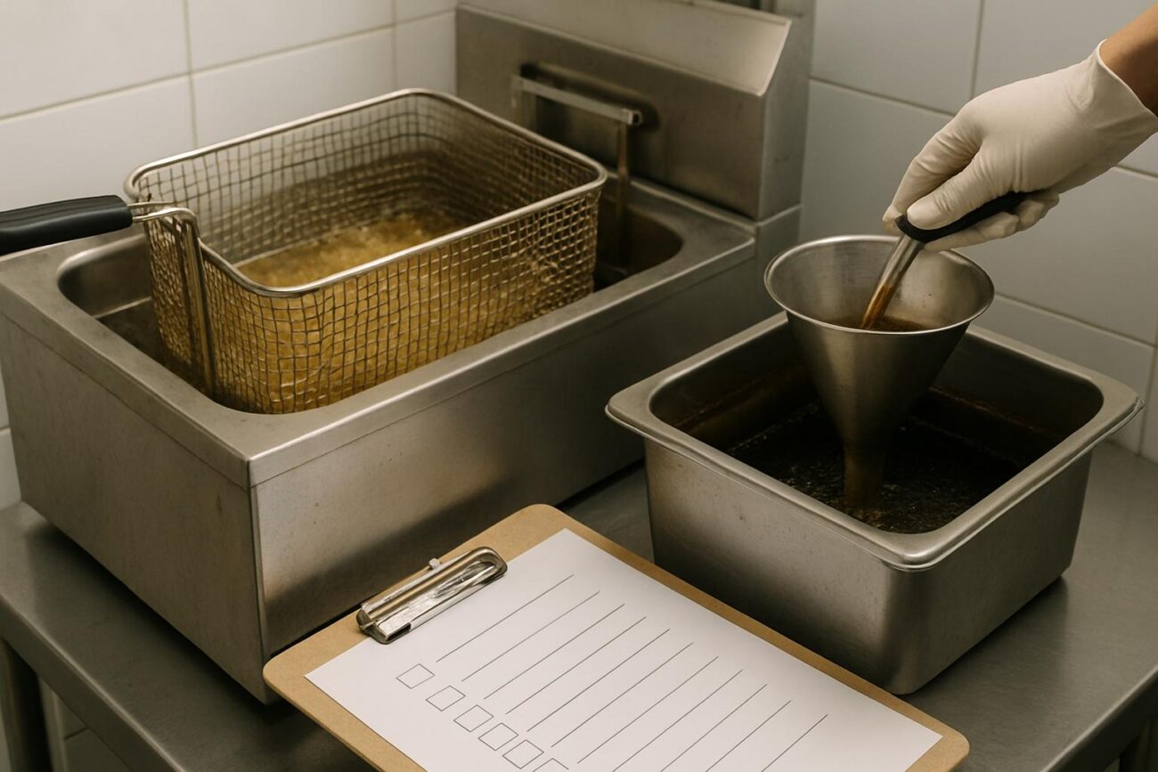 Санитария и безопасность фритюра: фильтрация масла, сроки, запахи и чек-лист смены — что нужно знать на практике