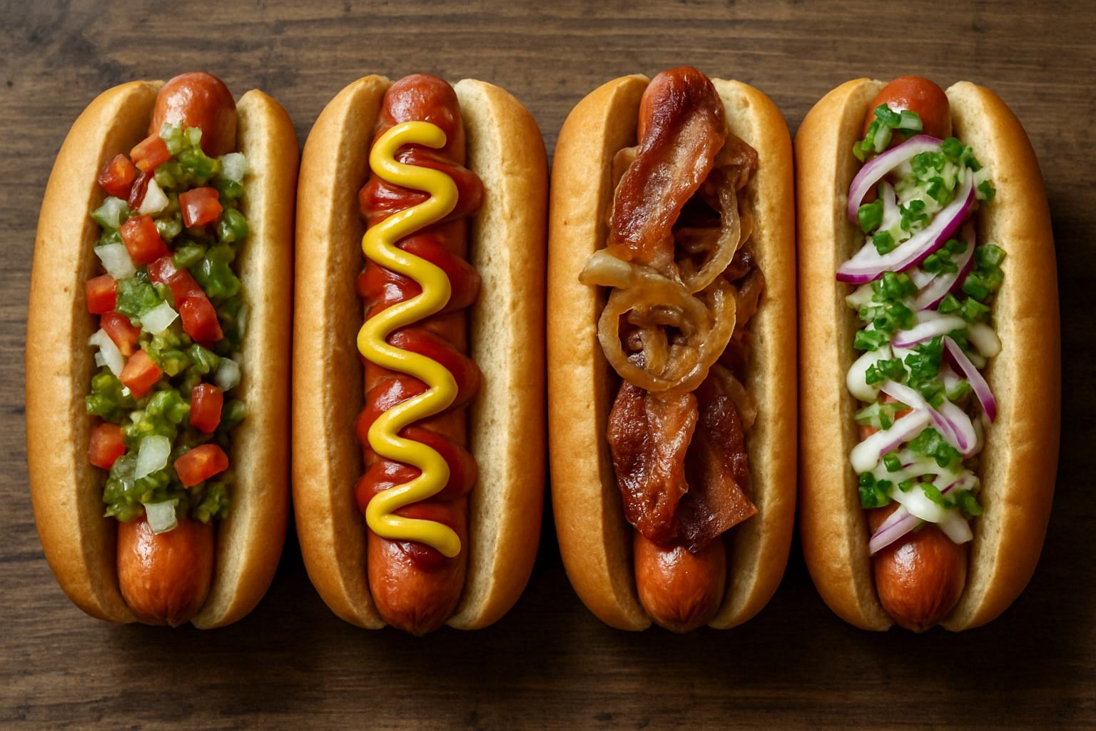 Хот-доги: сосиски, булки, топпинги и быстрые «сигнатуры» под разные вкусы  . Эксперименты, которые стоит попробовать